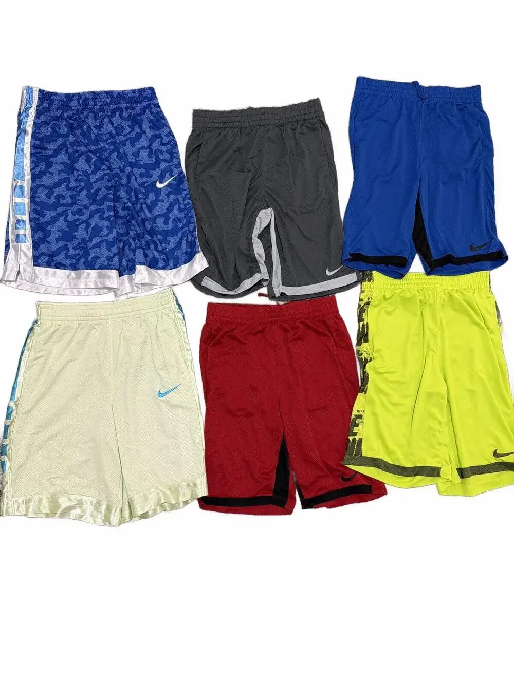 Nike Boys XL Athletic Shorts Basketball Shorts Huge Lot of 6